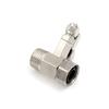 Feed Water Filter Purifier Adapter 1/2'' To 1/4'' Ball Valve Faucet Tap Safe Water Purifier Valve Brass Pure Copper