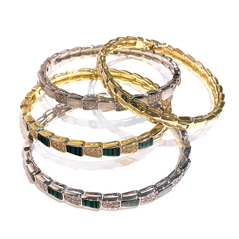 Bransoletka Matka Muszla Wąż Duch Przemysłu Ciężkiego Damska Wysokiej Klasy Lekki Luksus Bransoletka z Kości Węża Otwarta