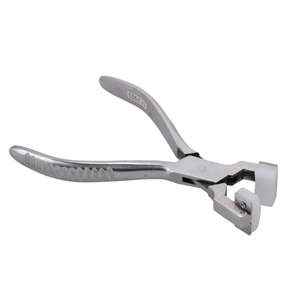 Curved Plier Bending Plier Leverage Design Nylon Jaws Plier Forming Spring Optical Optician