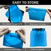 8-Piece Outdoor Waterproof Storage Bag Set Lightweight for Stream Hiking and Rafting