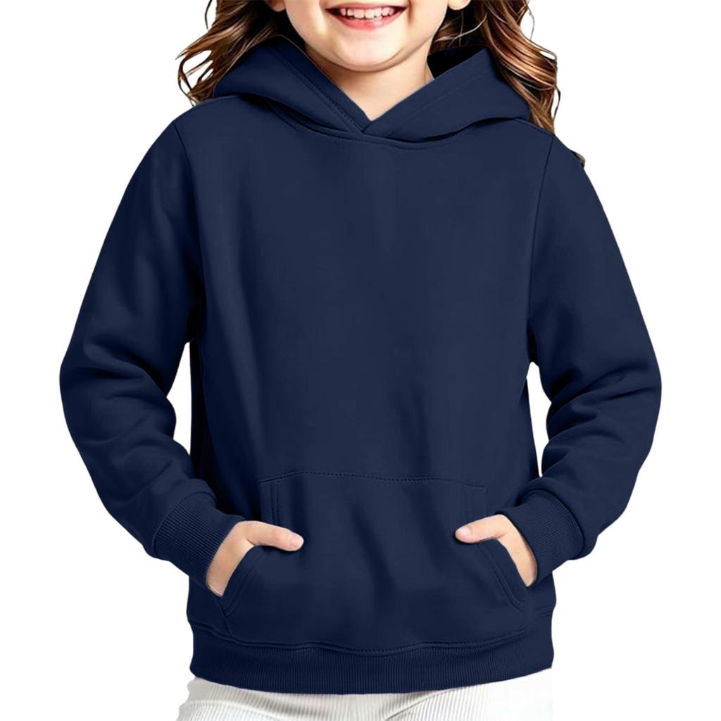 Jongens Meisjes Hoodie Pullover, Kleur Losse Jas Top voor Casual Sportkleding