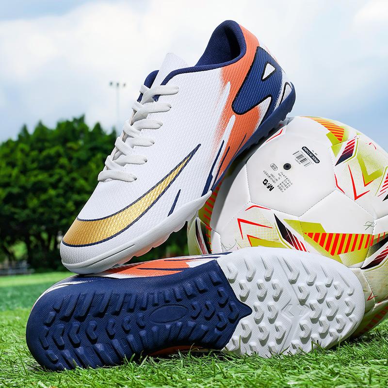 New Men'S And Women'S Football Shoes New Low-Top Spikes Ag Broken Nails Student Youth Assassin Football Shoes