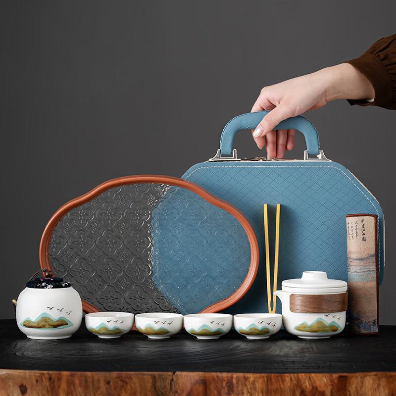 Zhuchuang Jingpin Traditional Chinese Rough Pottery Tea Set