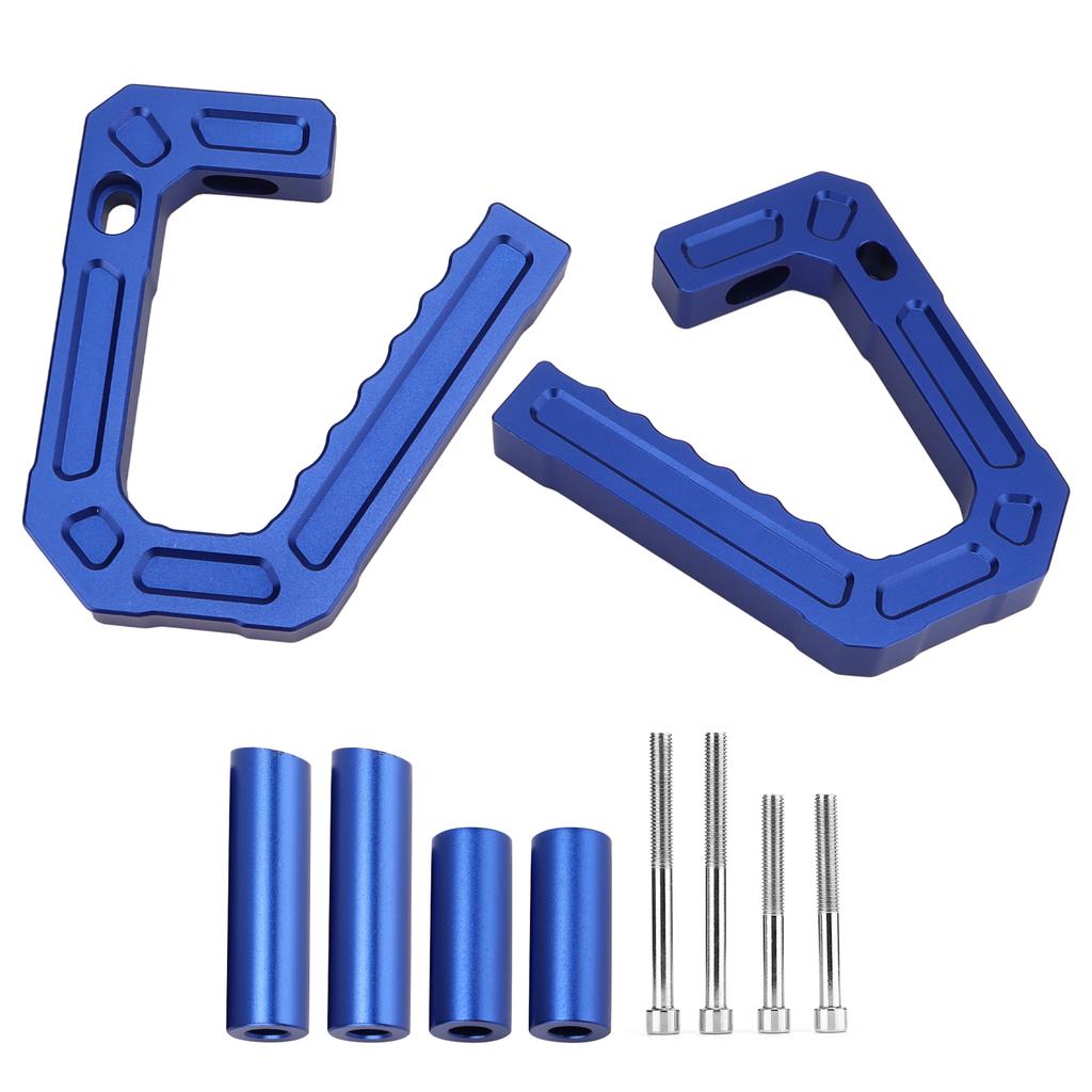 Auto Straße Vordere Haltegriffe Aluminiumlegierung Ersatz für Jeep Wrangler JK 2007?2018Blau