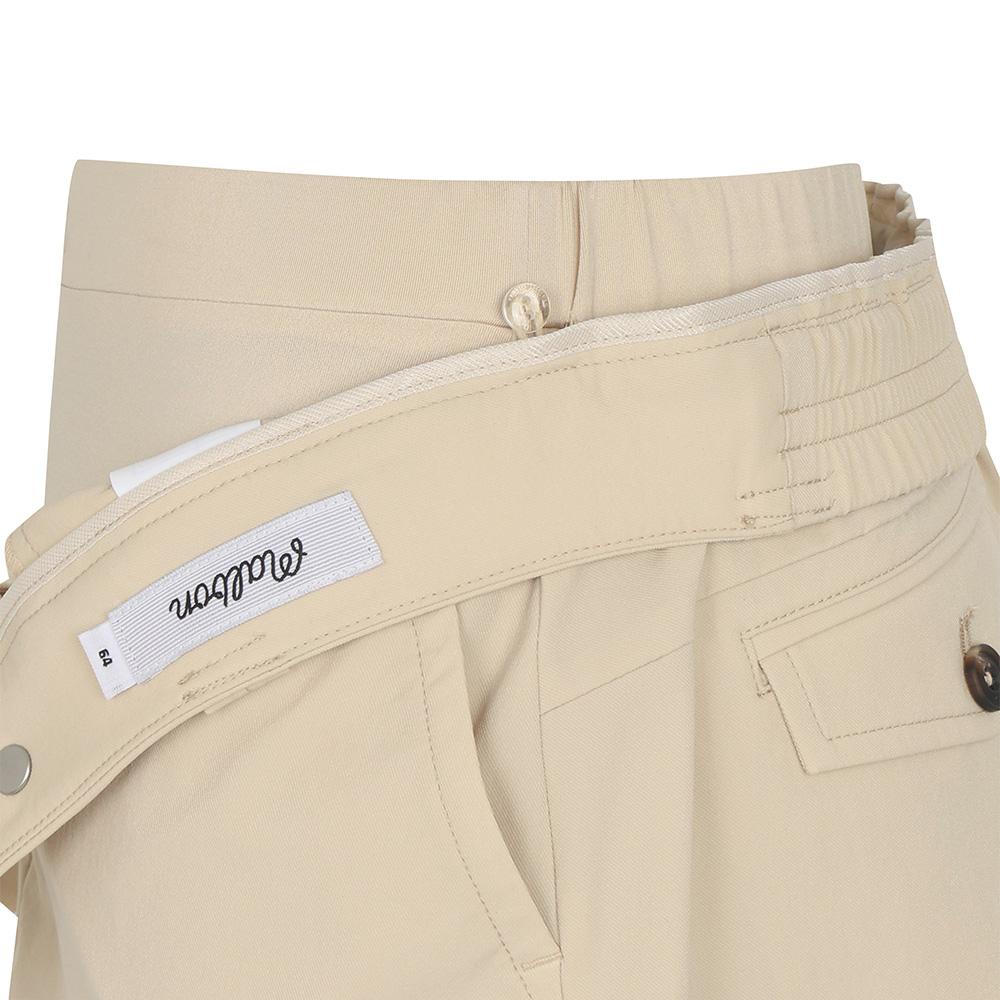 MALBON GOLF Casual H-Line Skirt Beige (Woman)