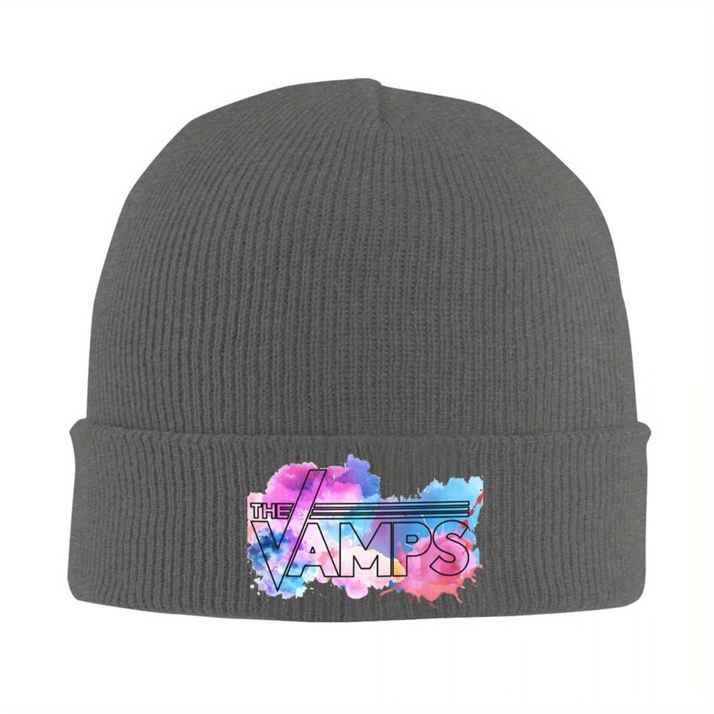 The Vamps Rock Band Hat Autumn Winter Beanie New Pop Tour Cap Female Male Acrylic Knitted Caps