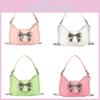 Chic Butterfly Bow Mini Shoulder Bag With Magnetic Closure For Street Style