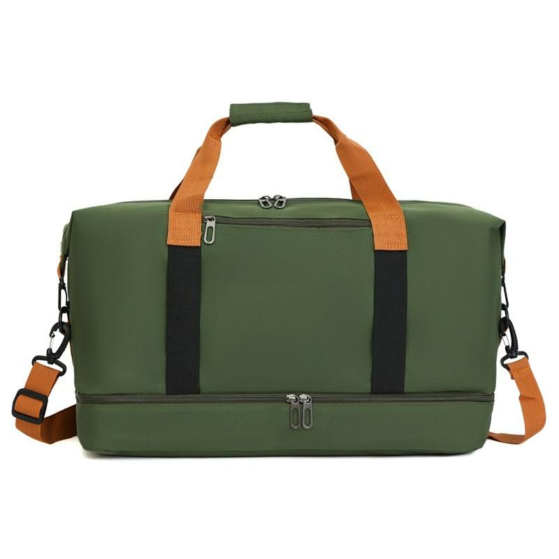 Sports and Fitness Bag Dry Wet Separation Travel Bag Large Capacity Men and Women Casual Commuting One-shoulder Crossbody Bag