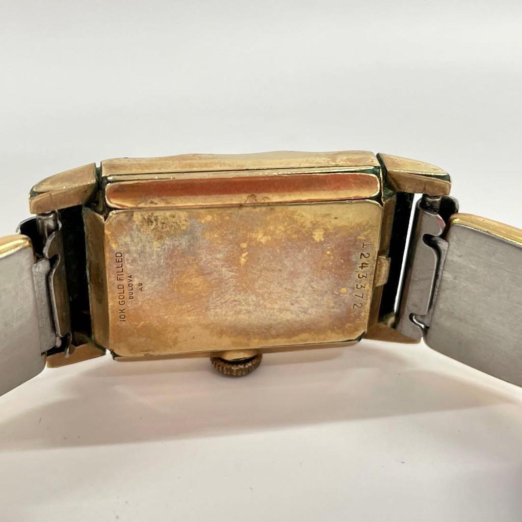 Used [Vintage / 40s] BULOVA Manual winding Smoseco Gold