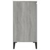 Low Sideboard - VIDAXL - Sonoma - 2 Doors - 2 Drawers - Engineered Wood - Grey