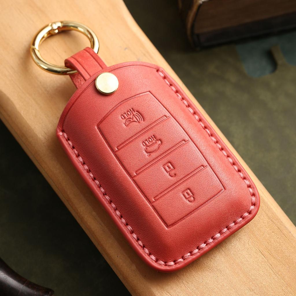 Custom Key Cover for Genesis Genesis Seth Lawns Car Key Bag Handmade Leather Premium