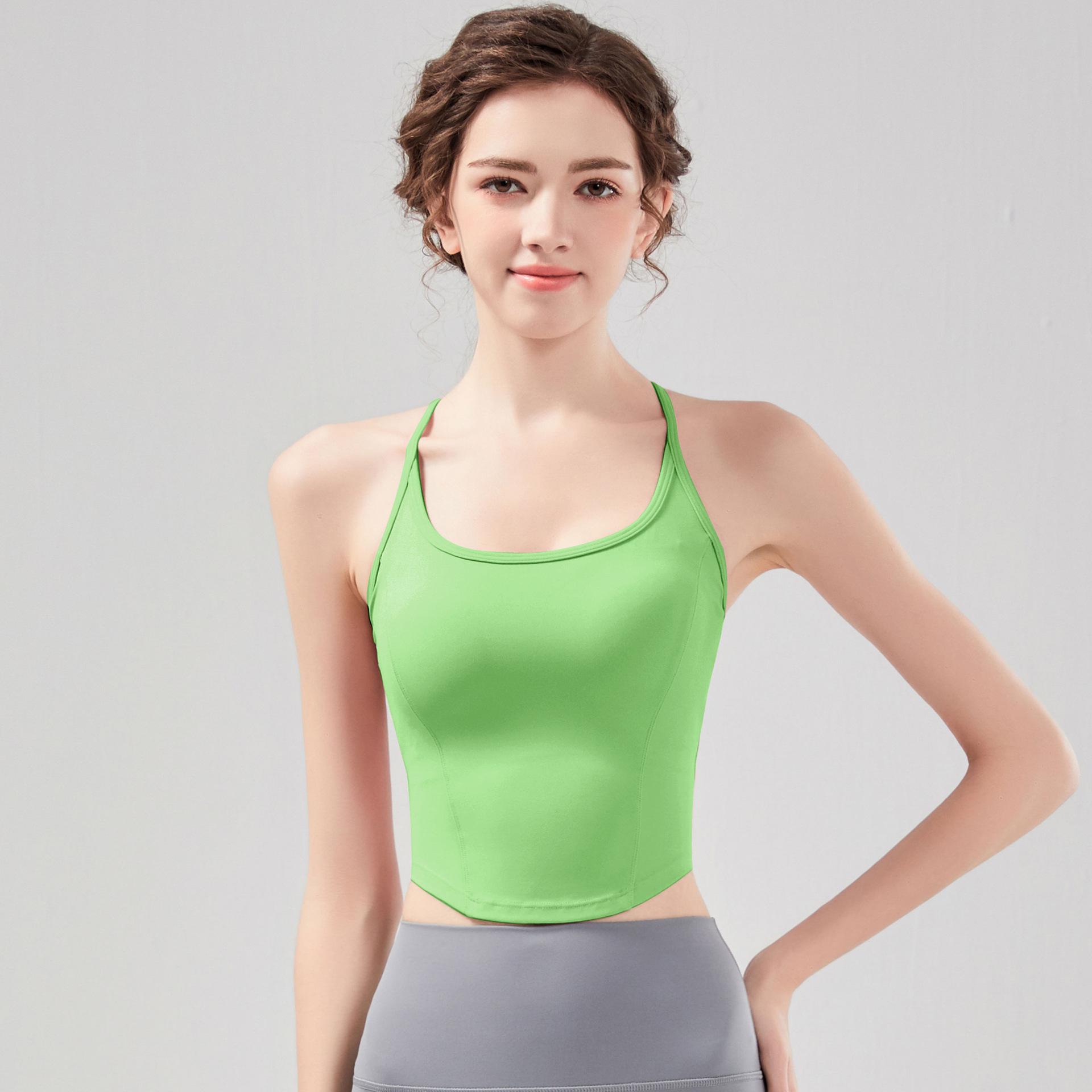 

Бесшовный нюдовый спортивный бюстгальтер со встроенной нагрудной подушечкой и противоударной поддержкой Large