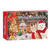 Christmas Cat Toy Advent Calendar 24 Days Interactive Indoor Kitten Pet Toy Xmas Countdown Calendar Box Cat Lovers Holiday Party Gift