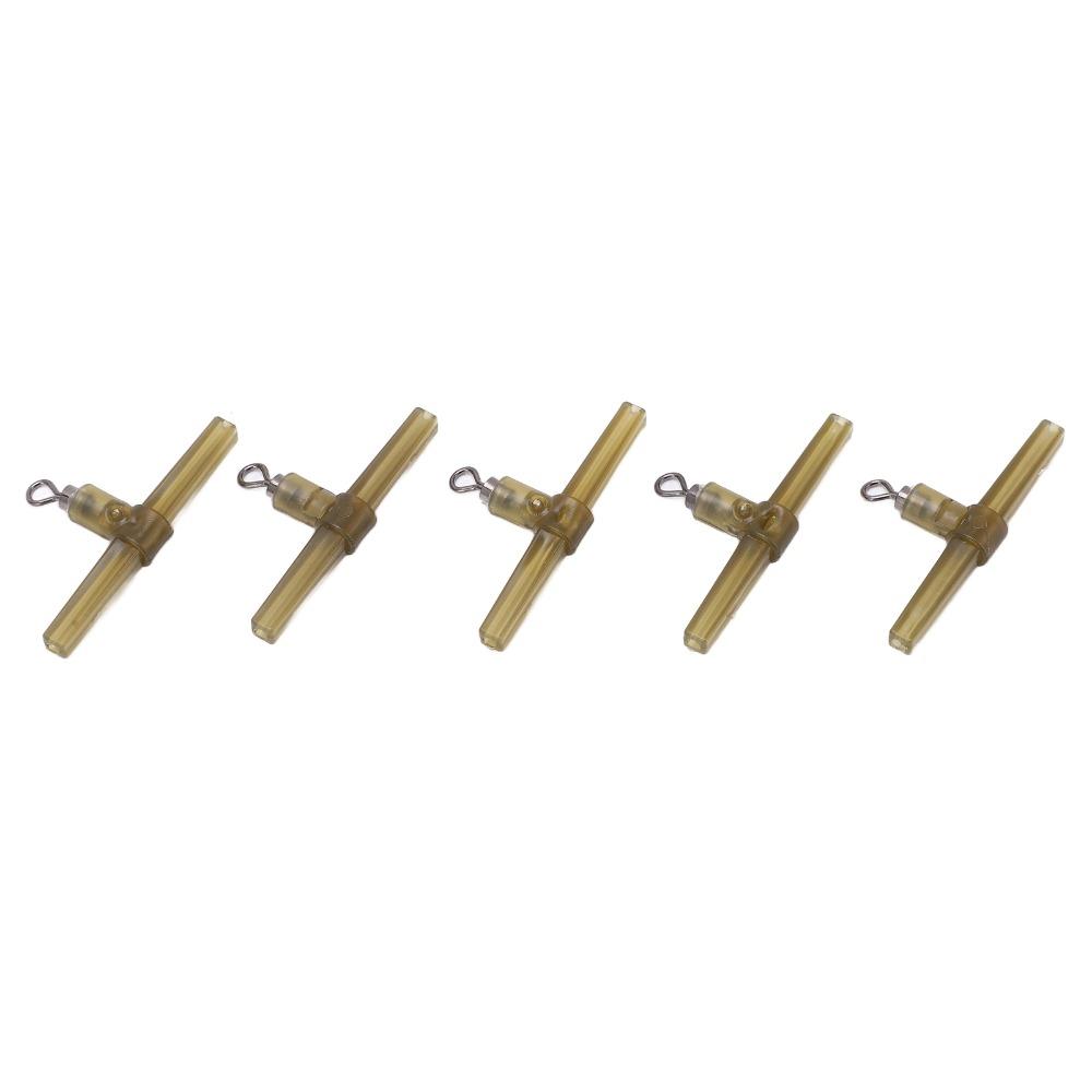 15PCS Inner 1.5mm Anti Twist Sleeves Plasstic Carp Hook Link  Carp Fishing