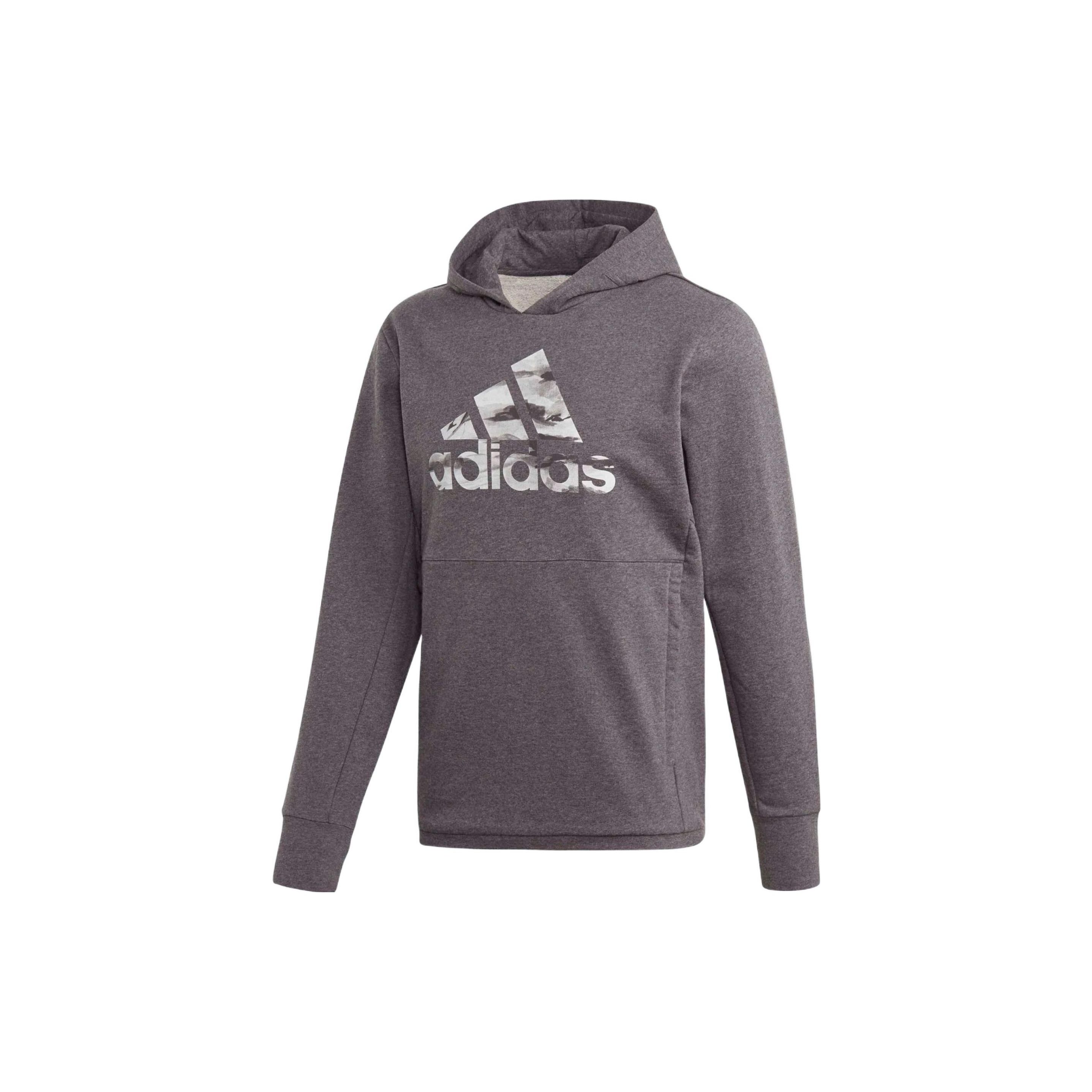 

Мужская толстовка с капюшоном Adidas x Undefeated, темно-серая, DN8783