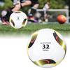 Size 5 Soccer Ball PVC Corn Pattern Elastic Soccer Ball Gift for Practice Game Kids Adults White