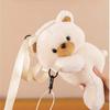 Large Capacity Plush Bear Crossbody Bag Doll Animal Shoulder Bag Children Backpack  Students