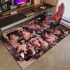 K-pop Group Poses Carpet, Chair Rug,Rug for Office Bedroom living rooms, Doormat decor Fan Gift Christmas Gift