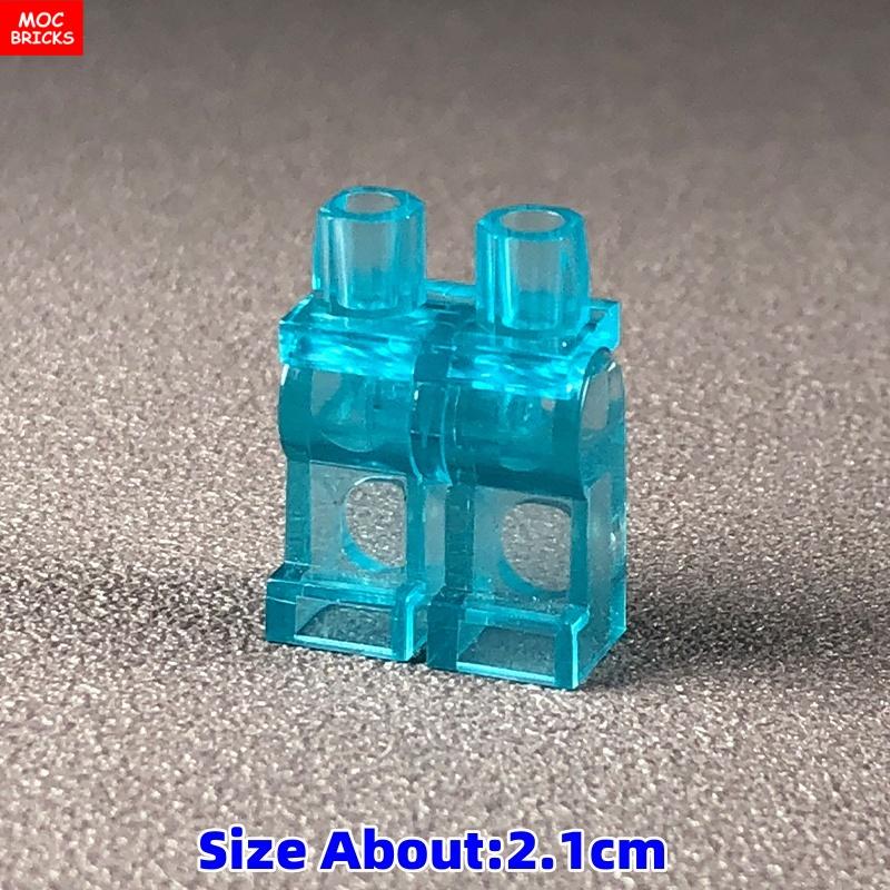 Non Toxique 10 Pièces/Lot Briques Moc Pantalon Robe Jambes Courtes Impression Corps Usure Compatible Avec D'autres Assemblages Particules Jouets Cadeaux