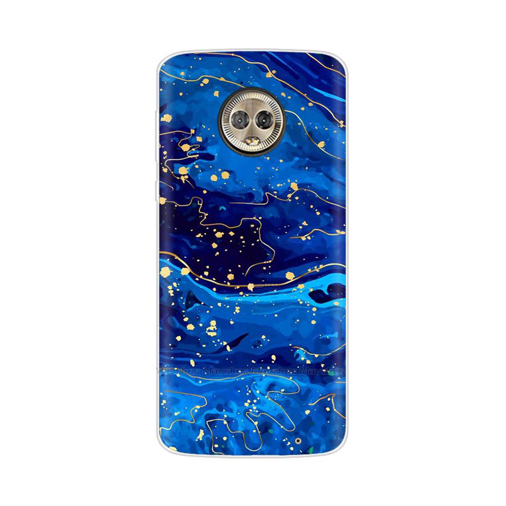 For Moto G6 Play Case TPU Soft Paint Animal Silicone Clear Cover for Motorola Moto G6 Play Plus G6Play Cases Protective Shell