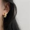 Korean Arc Exquisite Zircon Earrings For Women Luxury High Grade Geometric Earrings Fashion Jewelry Party Wedding Gift Wholesale