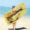 1Pc Girl Hair Upside Down Beach Towel Microfiber Beach Towel Thin Absorbent For Beach Swimming Yoga Bath Sports 0917275