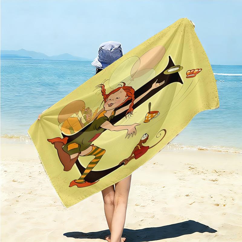 1Pc Girl Hair Upside Down Beach Towel Microfiber Beach Towel Thin Absorbent For Beach Swimming Yoga Bath Sports 0917275