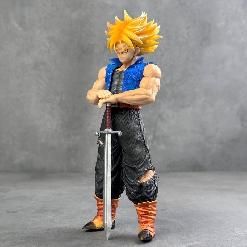 25cm/9.84in Anime Dragon Ball Z Model Trunks Action Figures Pvc Statue Collection Figure Toys for Children Gifts Premium Quality