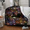 Five Nights Freddy'S Characters Blanket Soft Throw Blanket For Home Bedroom Bed Sofa Travel Office Solid Christmas Blanket