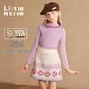 Женский топ из лиоцелла с кружевом и длинным рукавом Little Naive Girls