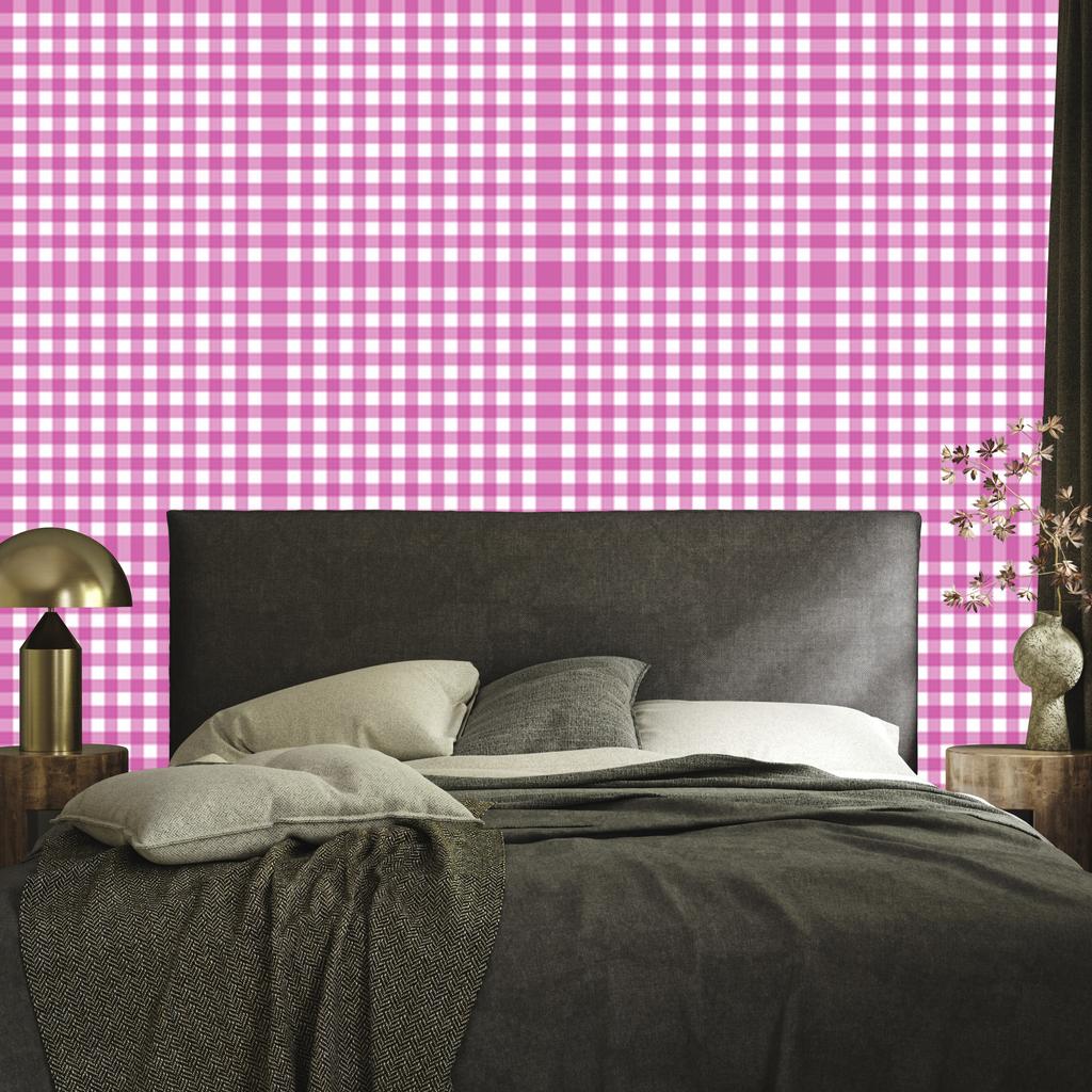 Powder pink and purple fabric pattern wallpaper for living room and bedroom 50x1000