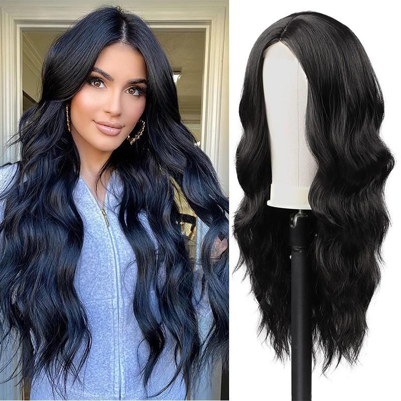 Dámské přechodové barvy, velké vlny, dlouhé kudrnaté vlasy