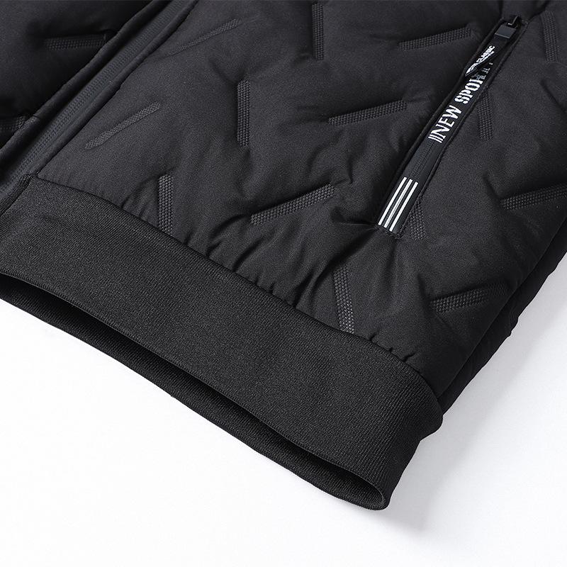 Men's Hooded Winter Jacket - Ultra-Warm Plus Velvet Cotton Outerwear