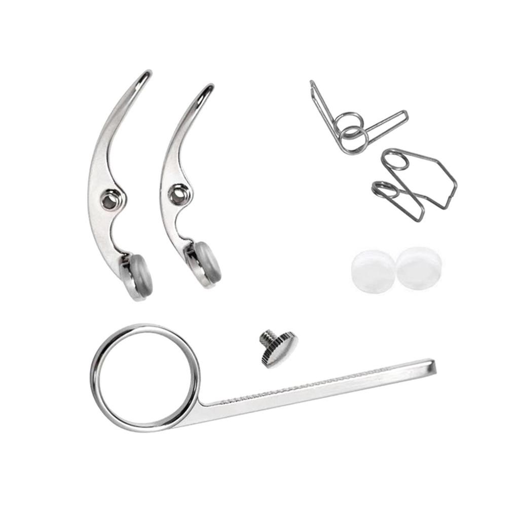 Trumpet Spit Valve Water Value Holders Accessory with Screws for Repairing Wind