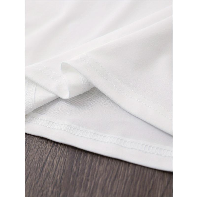 European Size Fashionable Women'S T-Shirt with Short Sleeves And a Round Neck