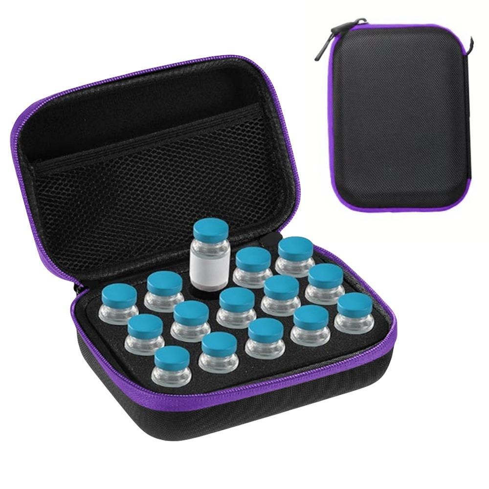 15 Slots Insulin Vial Storage Case Waterproof Insulin Organizer Essentials Oil Case  Diabetics
