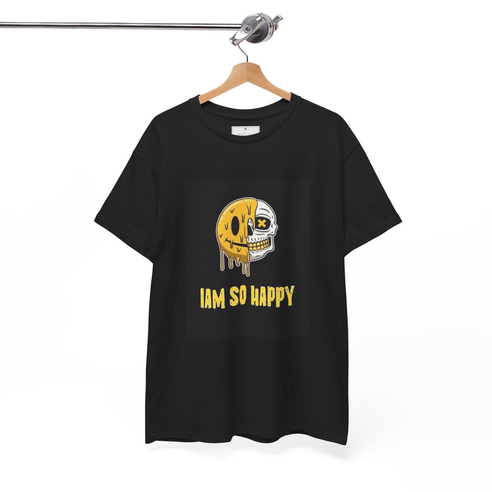 This black colour t shirt is made for both men and women. 2XL