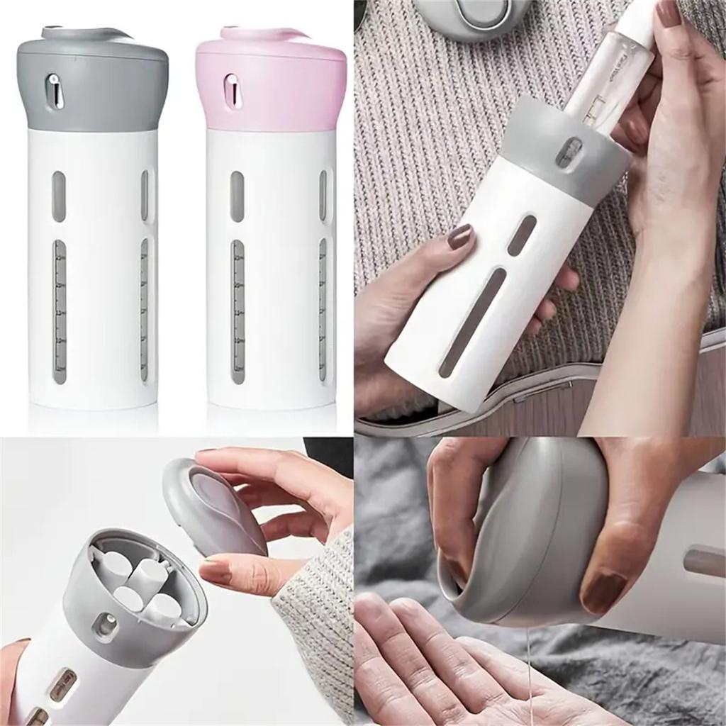 Travel Refill Bottle Set 4 In 1 Portable Cosmetics Lotion Perfume Refill Empty Bottle for