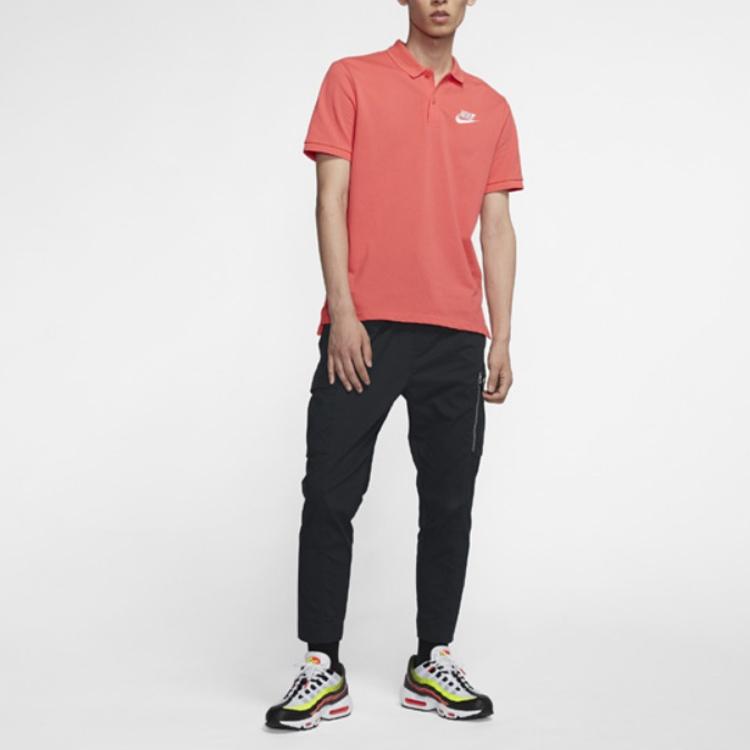 Nike Sportswear Casual Cargo Big Pocket Breathable Long Pants Black Men's CV9301-010