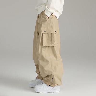 New American-style Overalls for Men In Spring Autumn Leggings Casual Pants Trousers