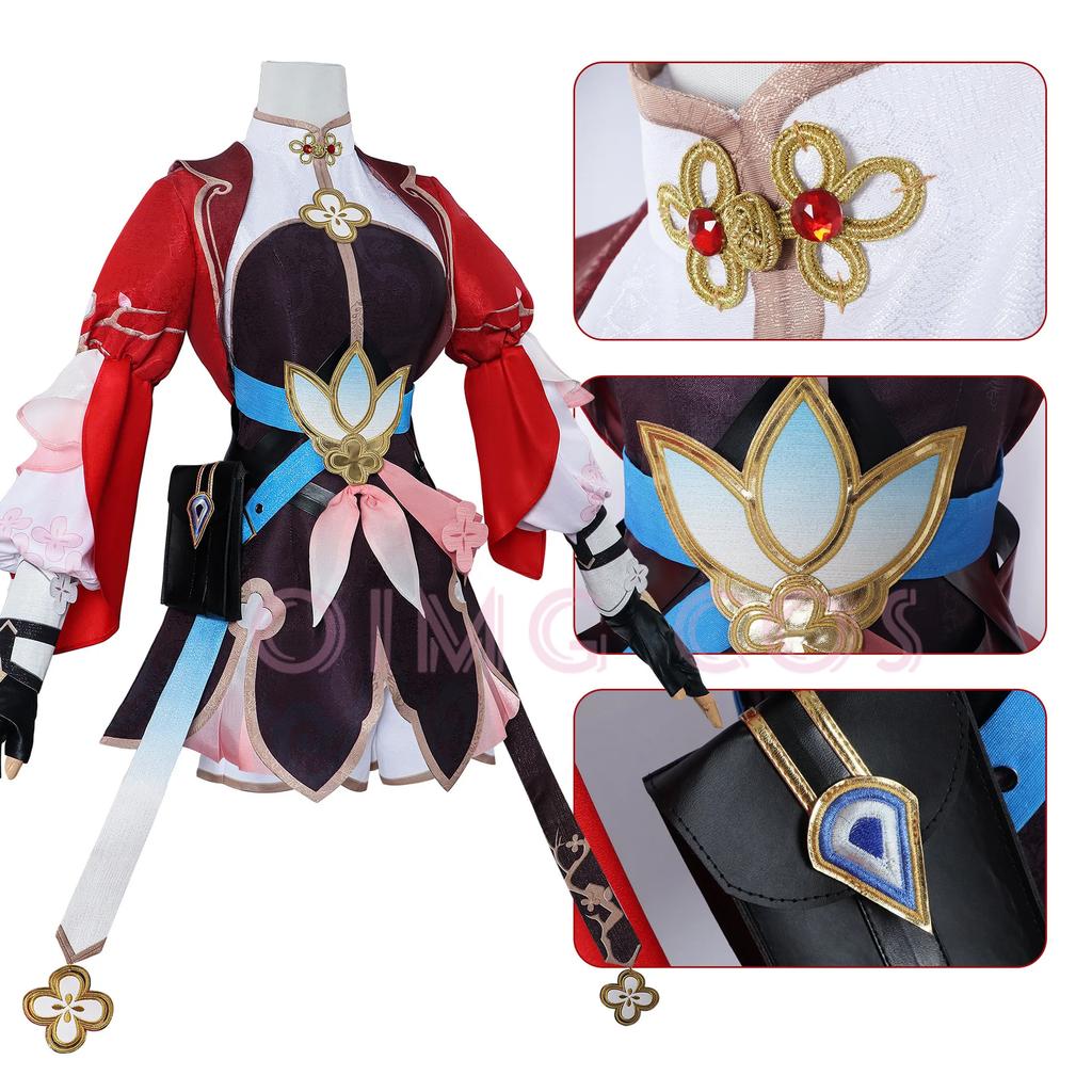 March 7th Cosplay Costume Honkai Star Rail  Game Skins Carnival Uniform Halloween  Anime Costumes Women Game