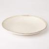 Mino Ware White Karatsu Oval Noodle Plate K30273