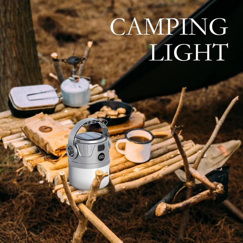 Camping Lantern Rechargeable Portable Led Camping Lantern Waterproof Foldable Lights For Outdoor Home Hiking Night Use