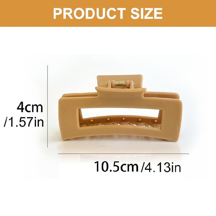 Soft Touch Silicone Hair Claw Clip Gentle On Scalp No Pulling Or Snagging Reliable Hold For Workouts And Daily Use