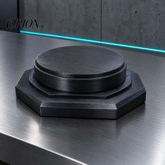 Desktop Exhibit Stand 3D Printed Collectible Figure Display Base, Octagonal Tray for Action Figures Handicraft and Collectibles, Creative Ornament