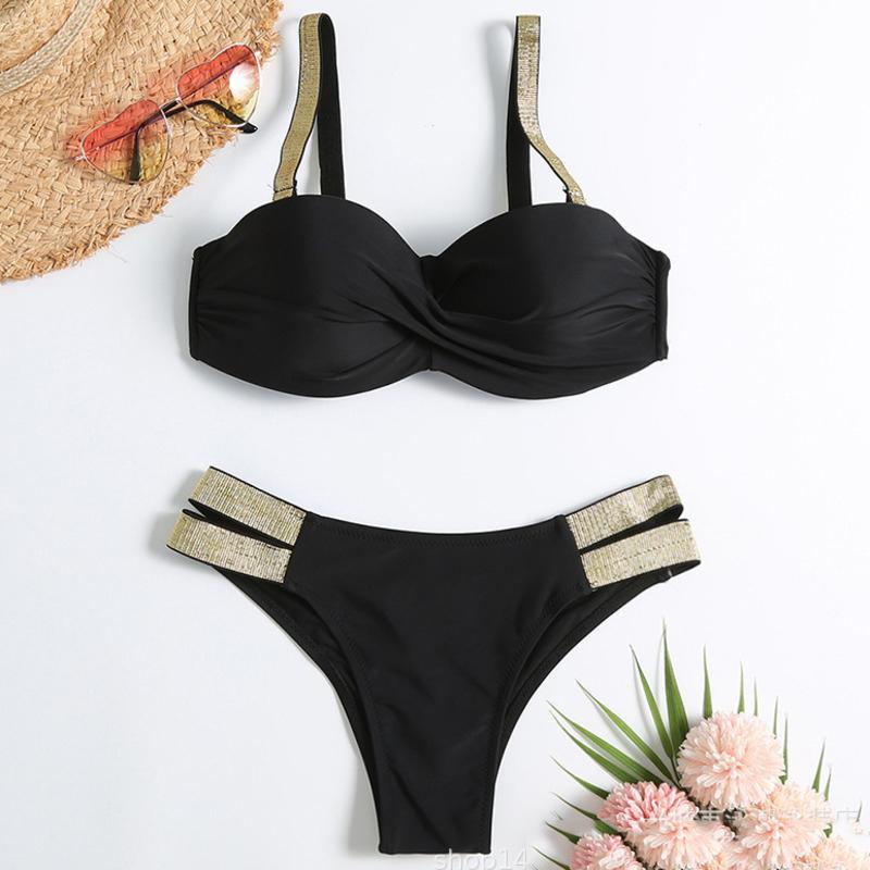 Summer Sexy Bikinis Push Up Swimsuits Women's Swimwear For Female Beach Swim Wear Bathing Suits Brazilian Bikini Set Pool Bather