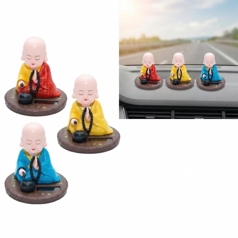 Reichtum kommt Schlagende Holzfisch-Spielzeuge Andächtiges Gebet Schreibtisch Buddha-Statue Heim- und Bürodekoration