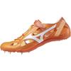 Chrono Inks 9 Track and Field Short Track and Field For Tracks Under 2E Shoes, Club, Lightweight, Distance, Spikes, 800m, Orange/White, 26.5