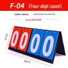 Flip Scoreboard: Basketball, Table Tennis, Billiards Counter
