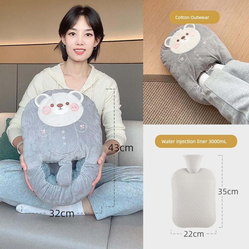 Warm Foot Warmer Hot Water Bag, Explosion-Proof, for Winter Use In Dormitories, Homes, and Offices, Foot Cover for Keeping Feet Warm, Hot and Cold